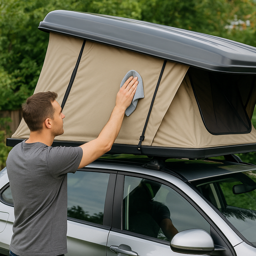 Reinigung & Desinfektion Dachzelt